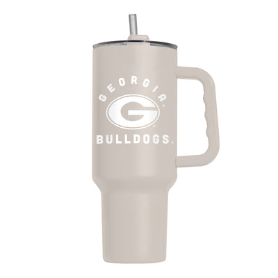 Georgia 40oz Archway Sand Powder Coat Tumbler - Logo Brands