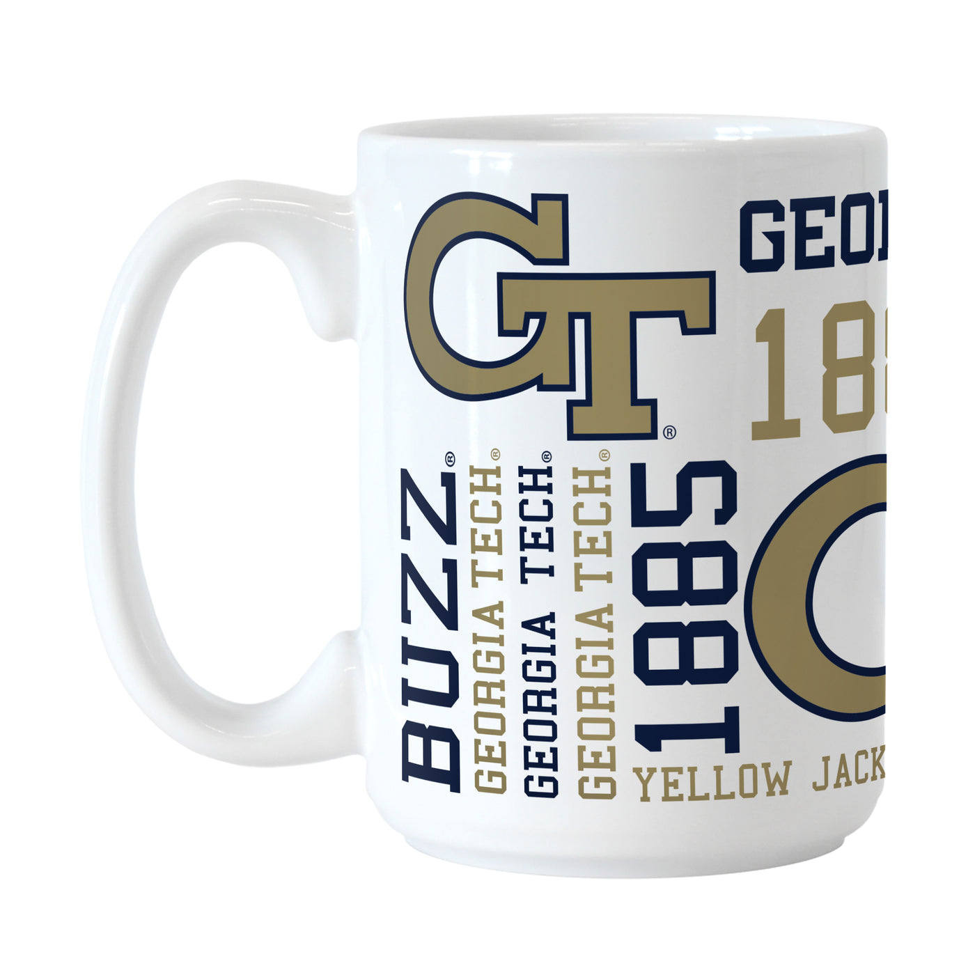 Georgia Tech 15oz Spirit Sublimated Mug