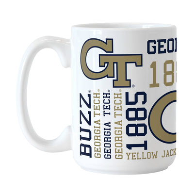 Georgia Tech 15oz Spirit Sublimated Mug - Logo Brands