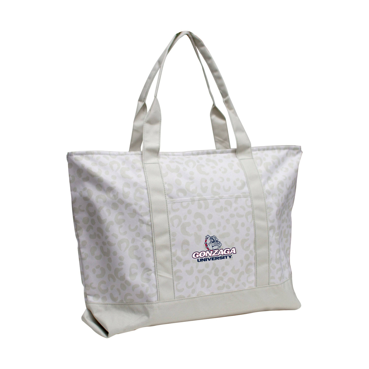 Gonzaga Leopard Pattern Tote - Logo Brands