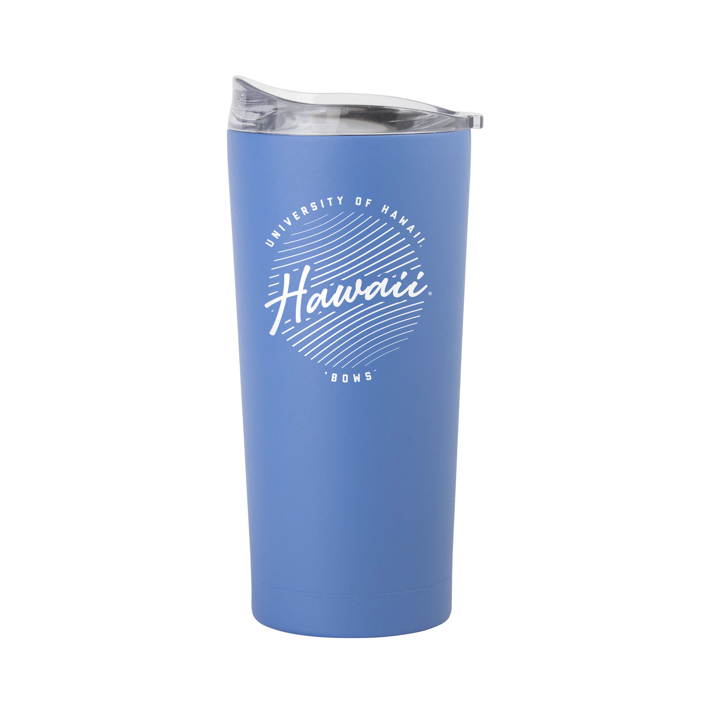 Hawaii 20oz Retro Script Arctic Powder Coat Tumbler - Logo Brands