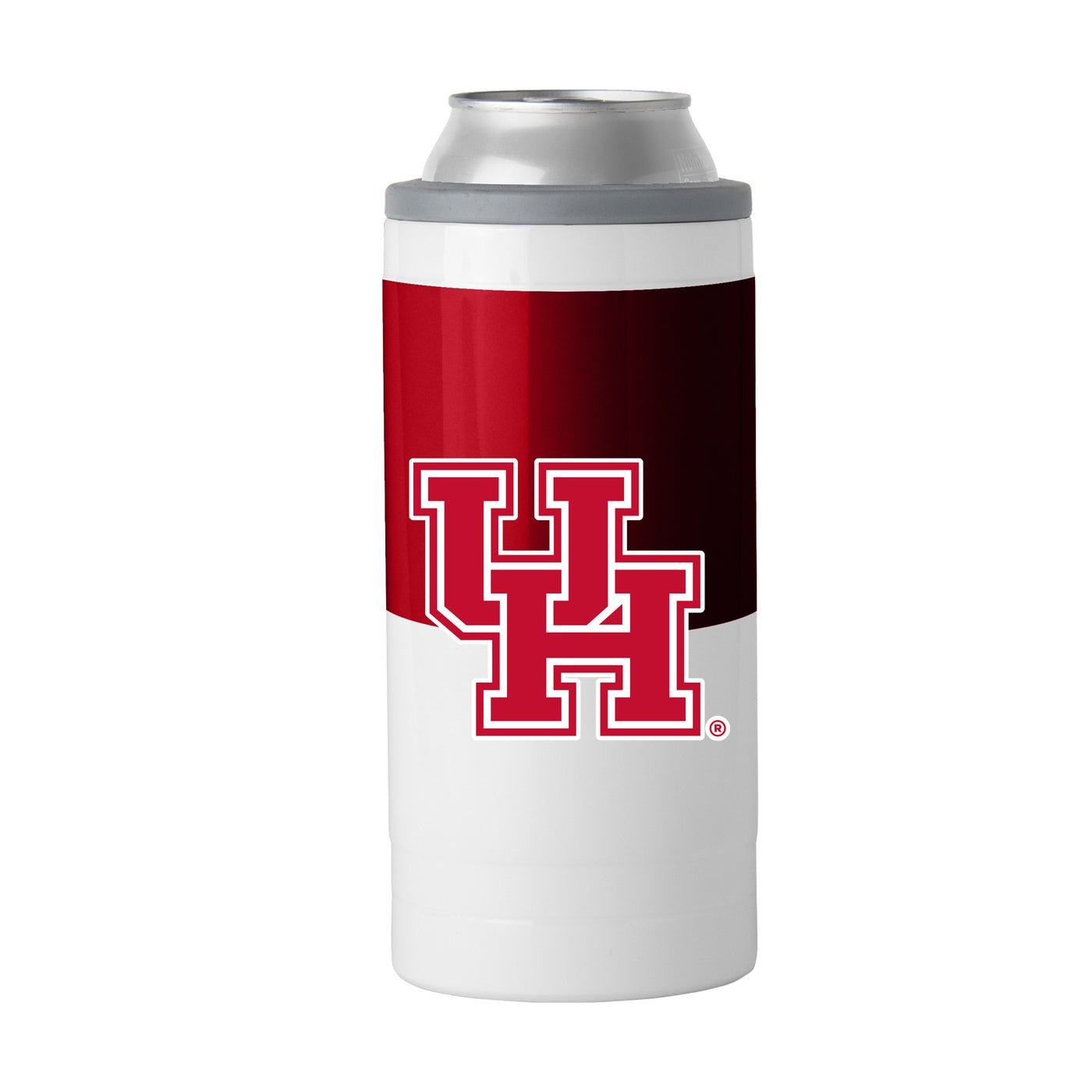 Houston Colorblock 12oz Slim Can Coolie - Logo Brands