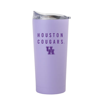 Houston 20oz Tonal Lavender Powder Coat Tumbler - Logo Brands