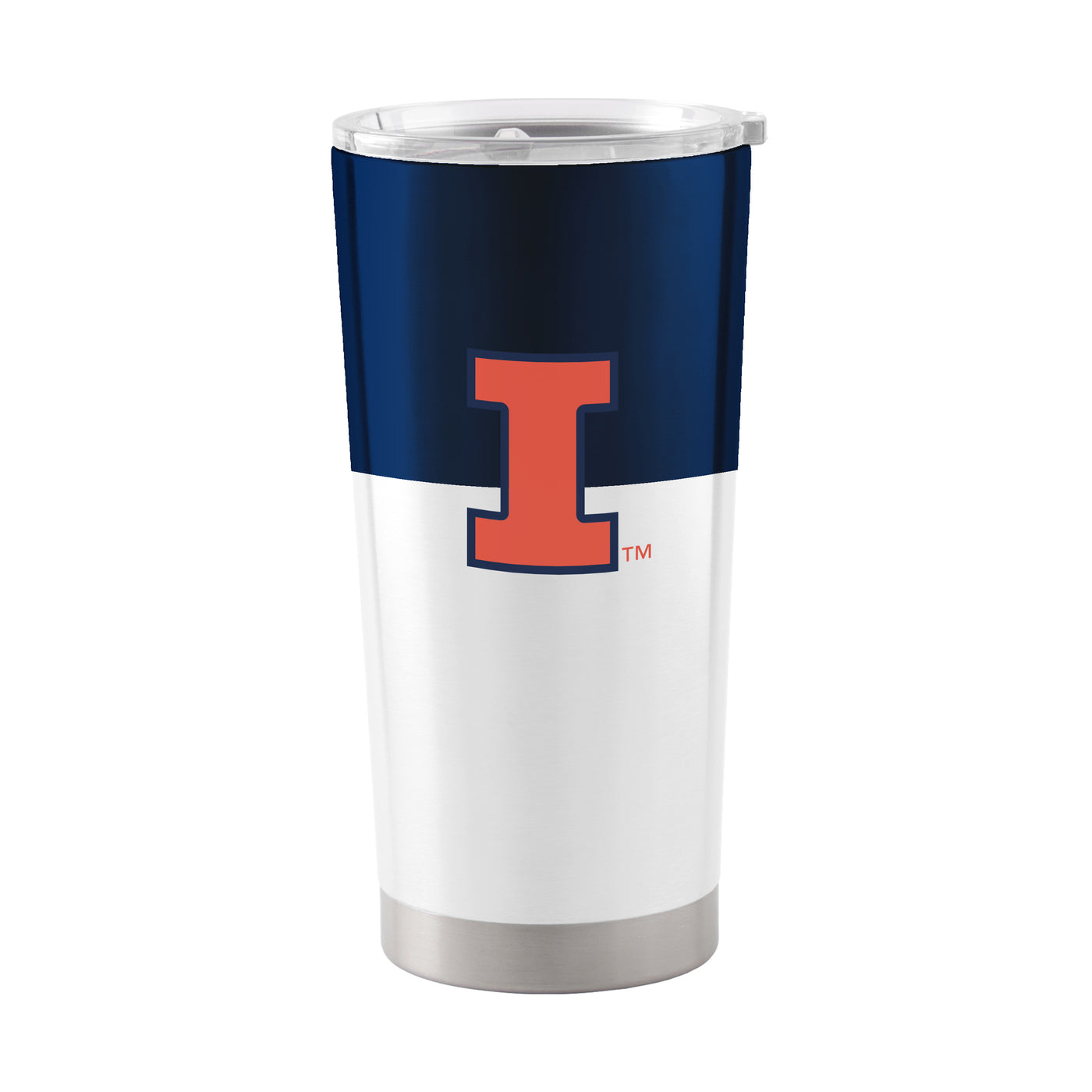 Illinois 20oz Colorblock Stainless Tumbler - Logo Brands