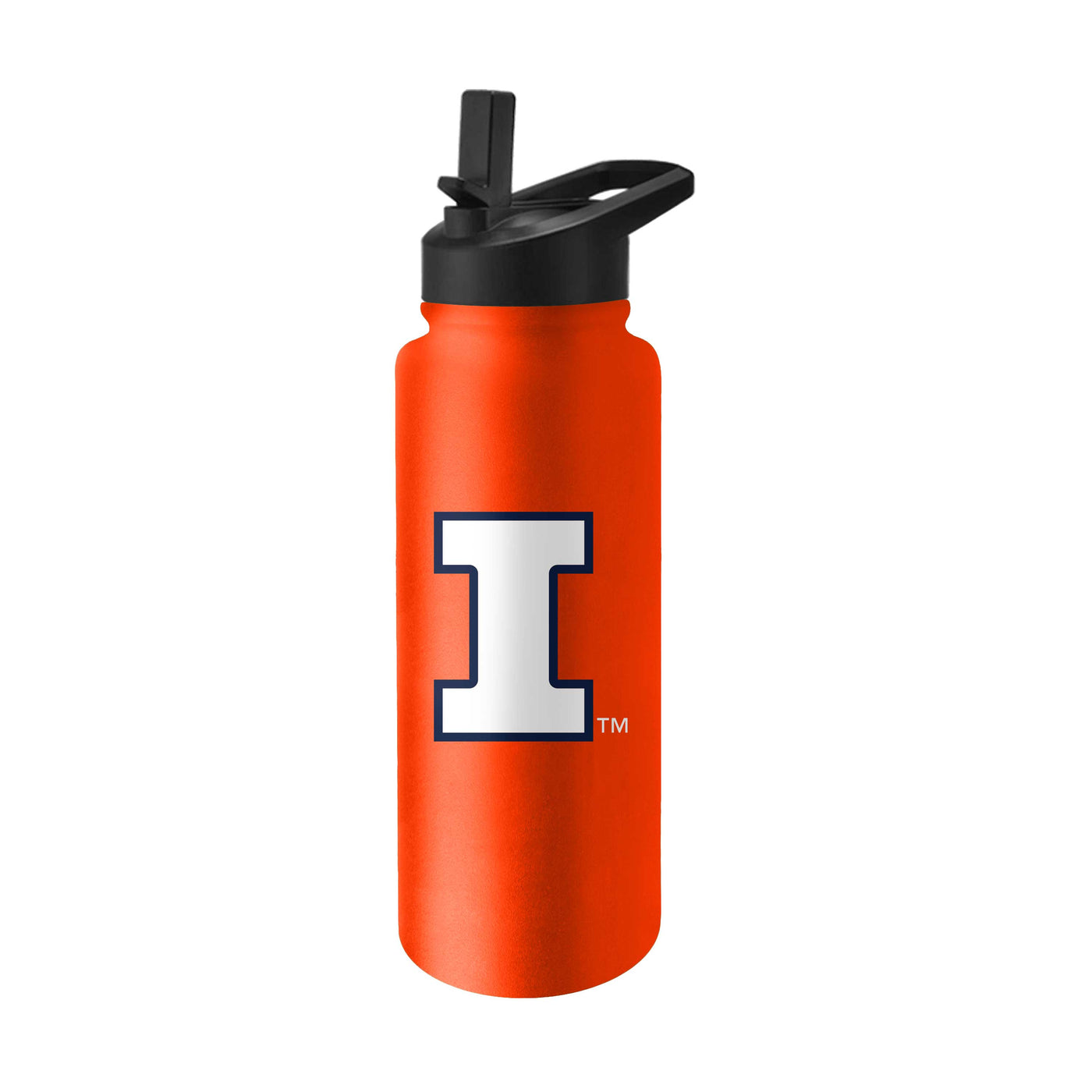 Illinois 34oz Logo Quencher Bottle