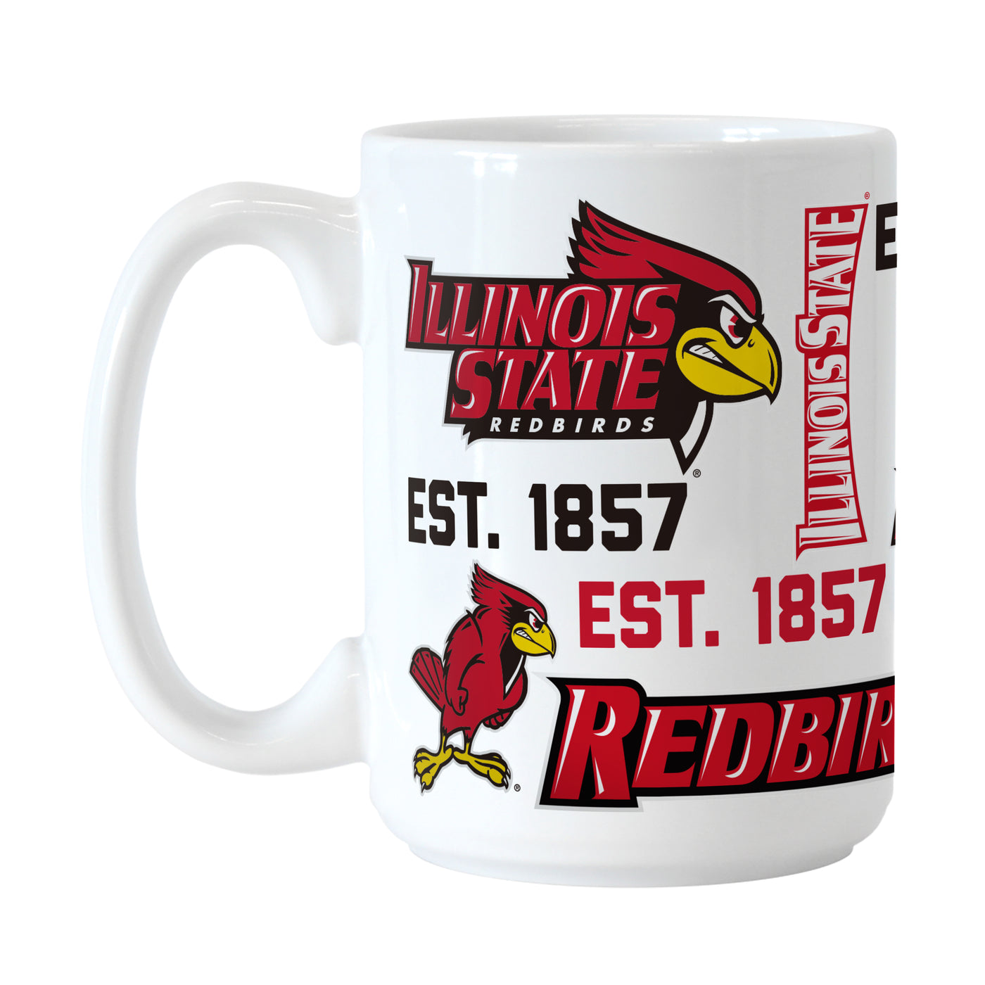 Illinois State 15oz Spirit Sublimated Mug - Logo Brands