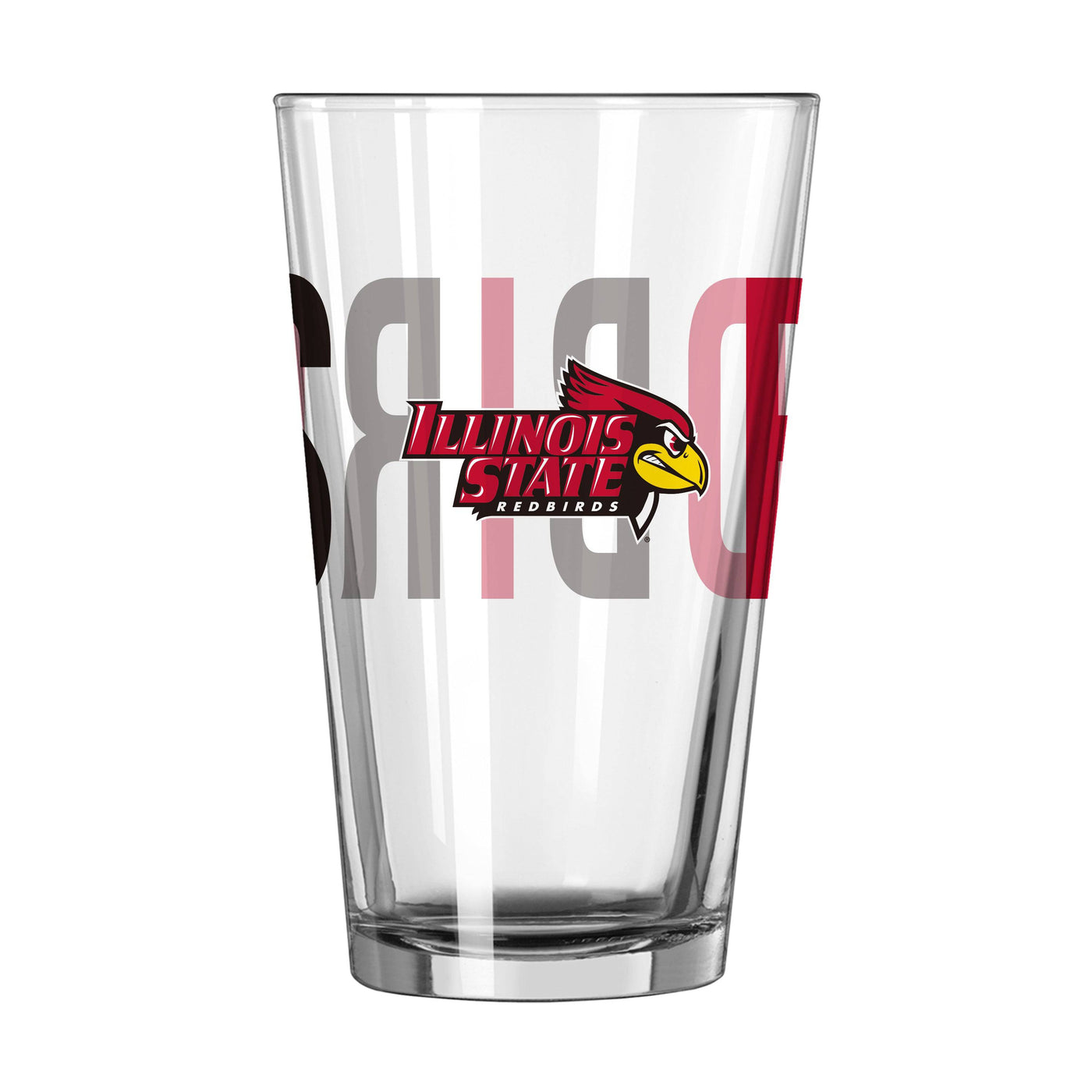 Illinois State 16oz Overtime Pint Glass - Logo Brands