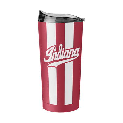 Indiana Candy Stripe 20oz Powder Coat Tumbler - Logo Brands