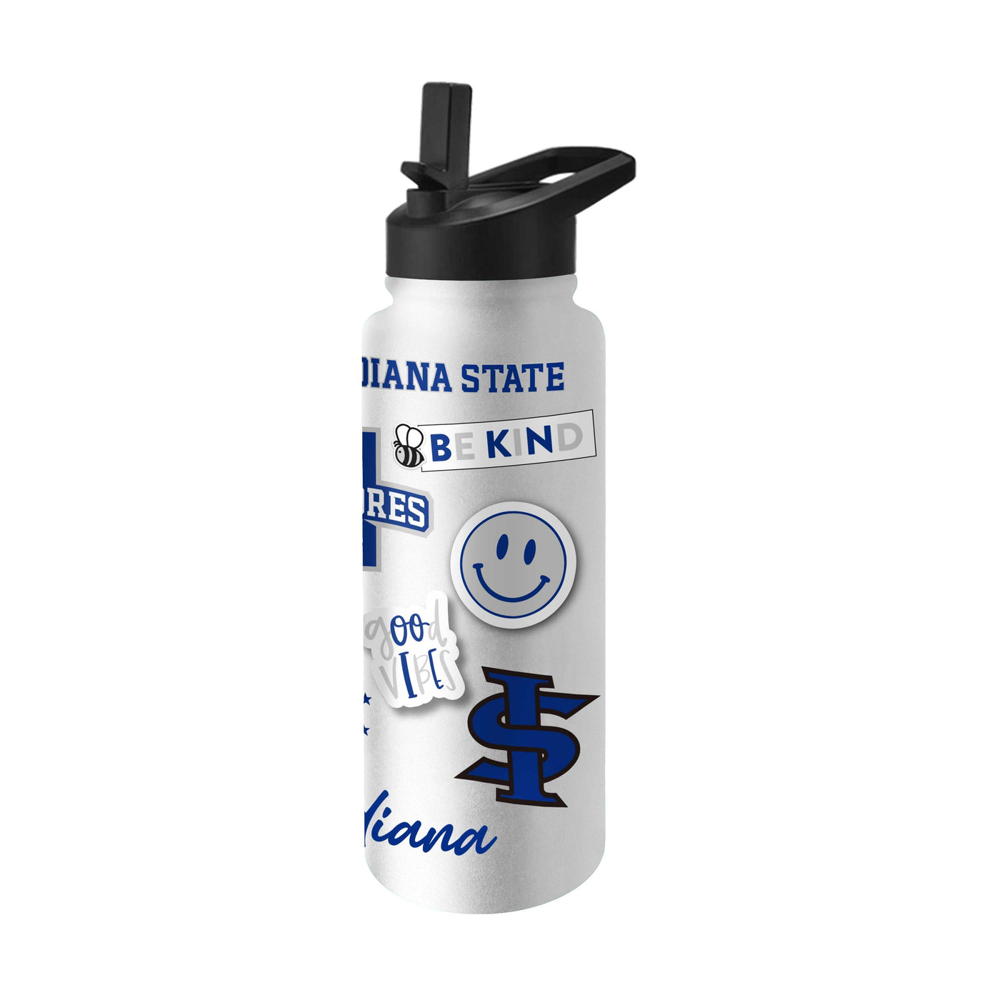 Indiana State 34oz Native Quencher Bottle - Logo Brands