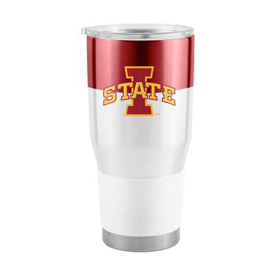 Iowa State 30oz Colorblock Stainless Steel Tumbler - Logo Brands