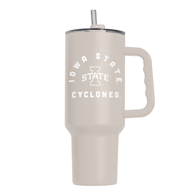 Iowa State 40oz Archway Sand Powder Coat Tumbler - Logo Brands