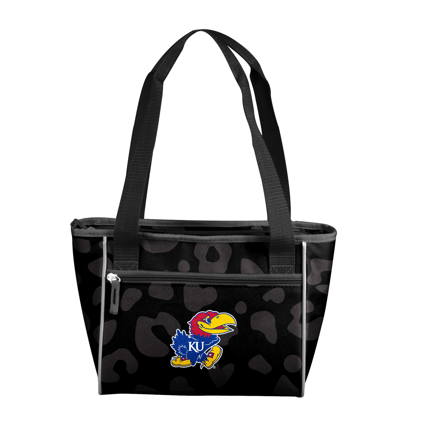 Kansas Leopard Print 16 Can Cooler Tote