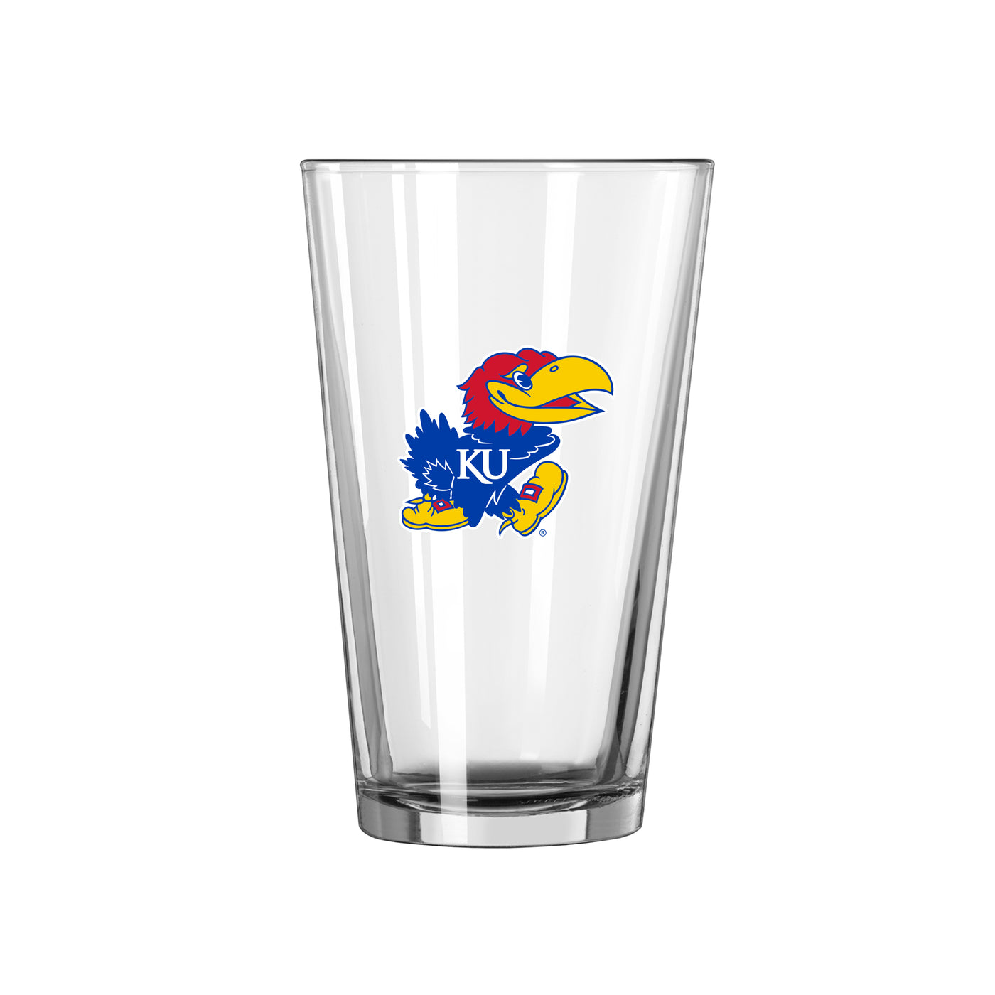 Kansas 16oz Logo Pint Glass