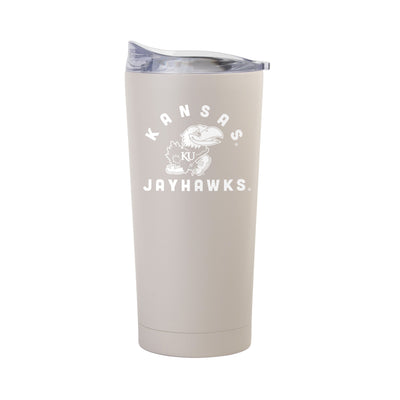 Kansas 20oz Archway Sand Powder Coat Tumbler - Logo Brands