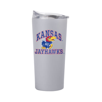 Kansas 20oz Athletic Powder Coat Tumbler - Logo Brands