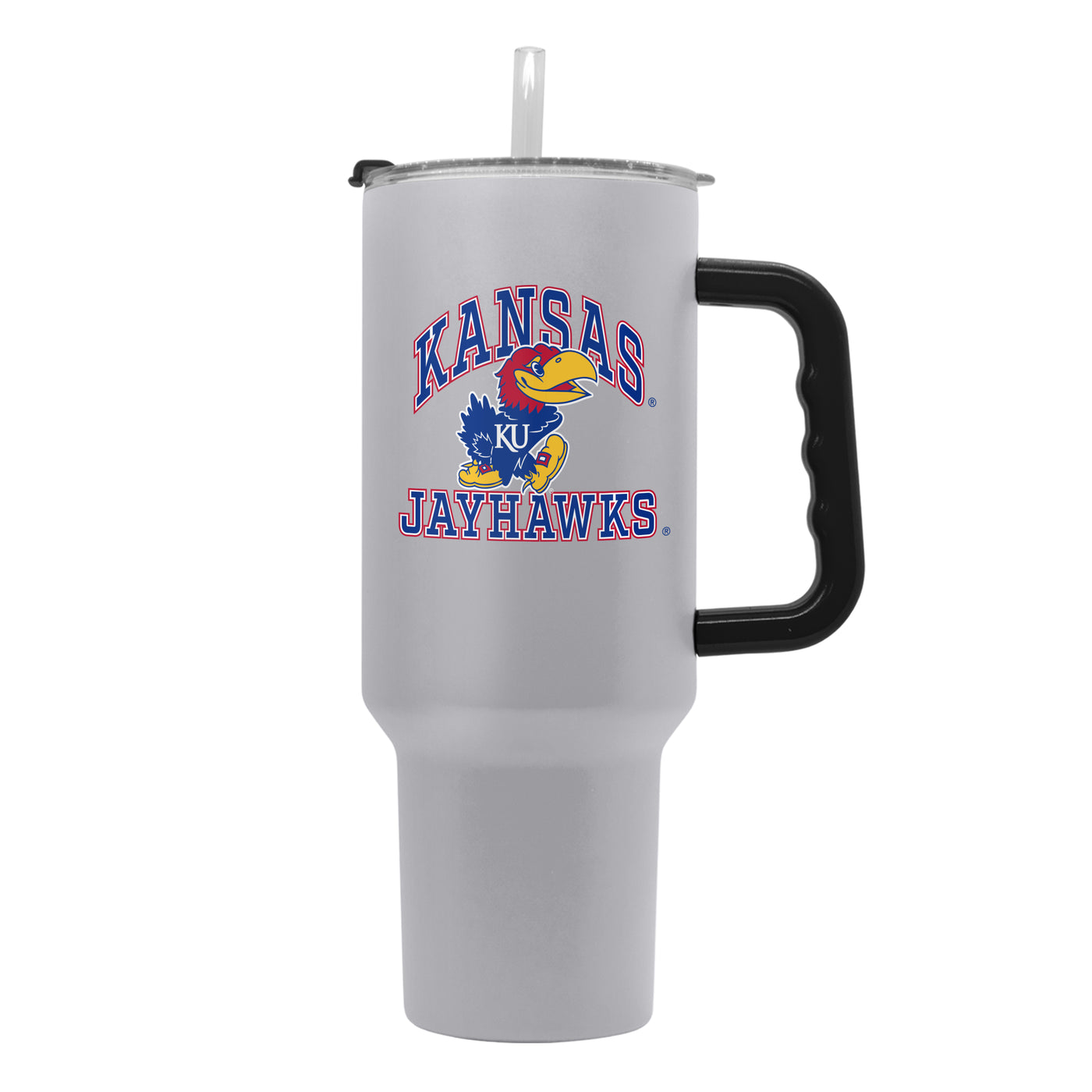 Kansas 40oz Athletic Powder Coat Tumbler - Logo Brands