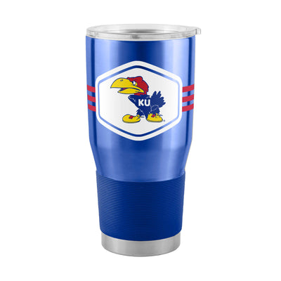 Kansas 30oz Varsity Stainless Steel Tumbler - Logo Brands