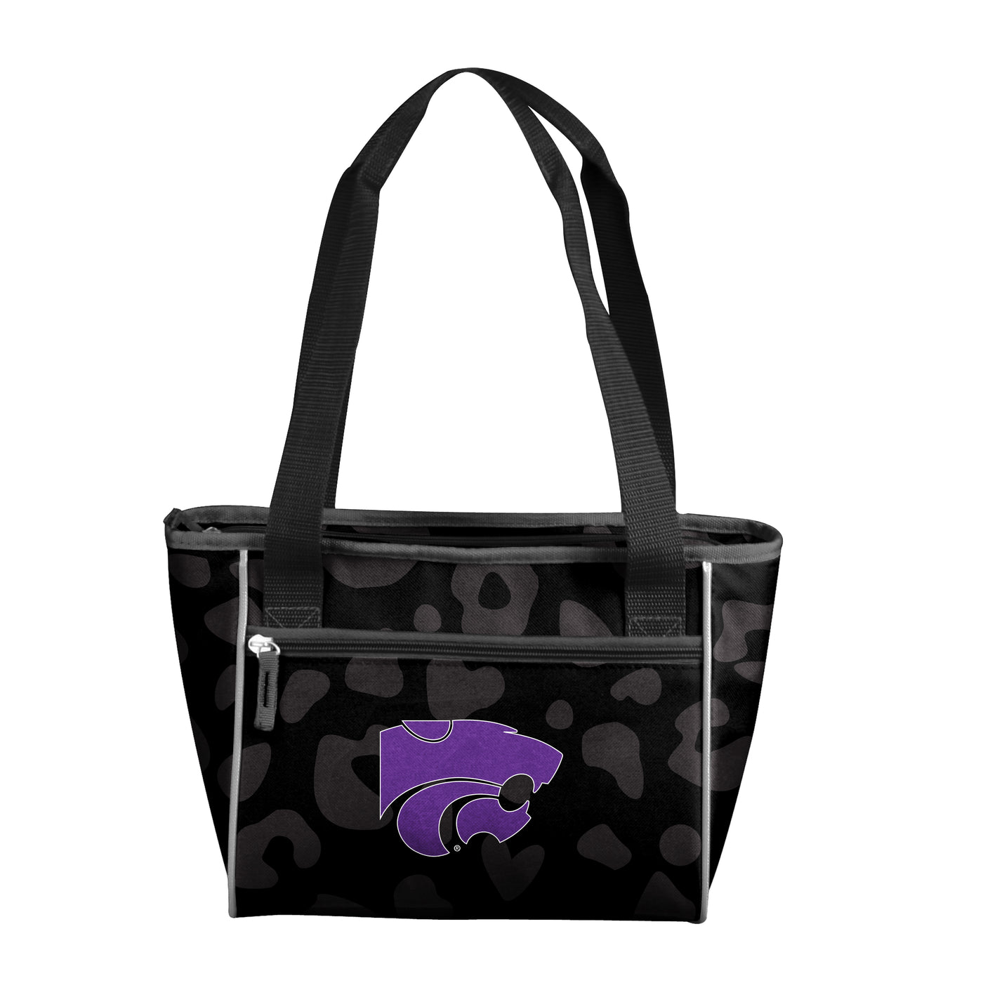 Kansas State Leopard Print 16 Can Cooler Tote