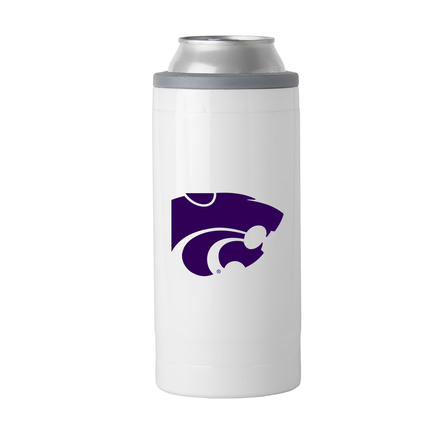 Kansas State Gameday 12 oz Slim Can Coolie - Logo Brands