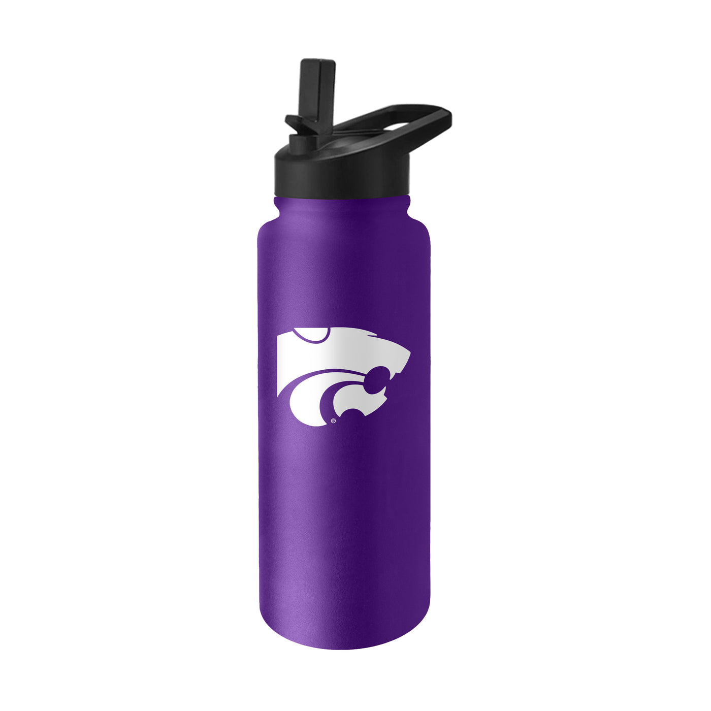 Kansas State Logo 34 oz Quencher Stainless Bottle - Logo Brands