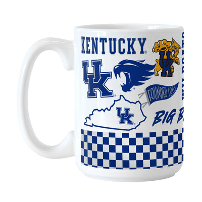 Kentucky 15oz Native Sublimated Mug - Logo Brands