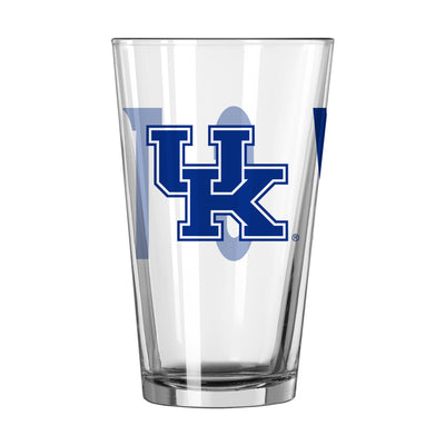 Kentucky 16oz Overtime Pint Glass - Logo Brands