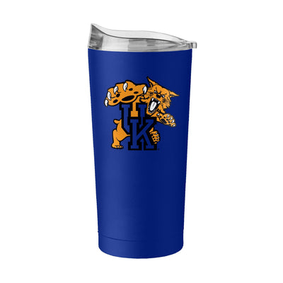 Kentucky Wildcat Logo 20oz Flipside Powder Coat Tumbler