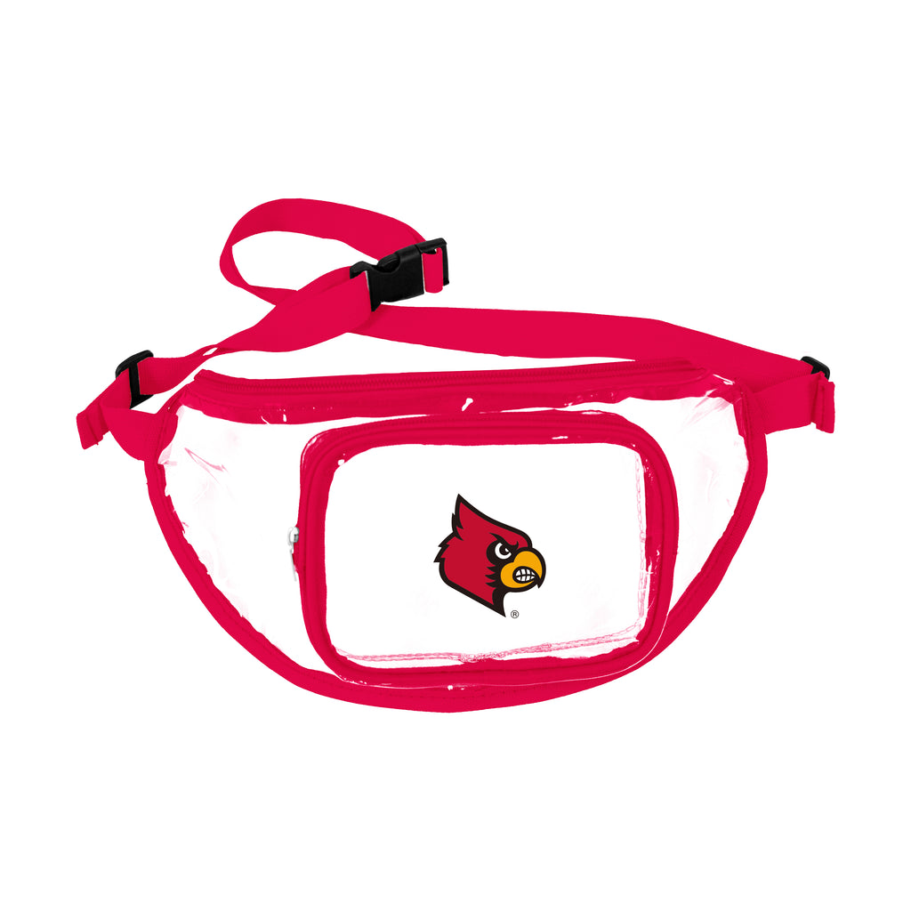 Logo Brands Louisville Clear Fanny Pack