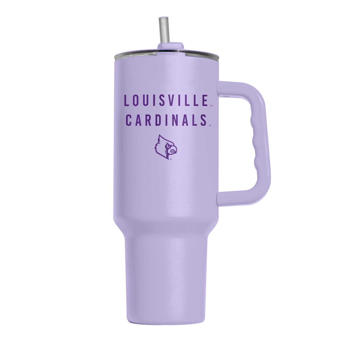 Louisville 40oz Tonal Lavender Powder Coat Tumbler - Logo Brands