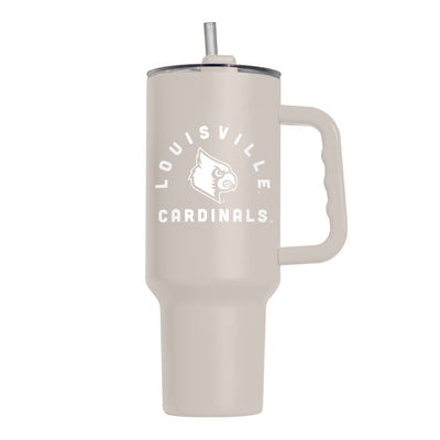 Louisville 40oz Archway Sand Powder Coat Tumbler - Logo Brands