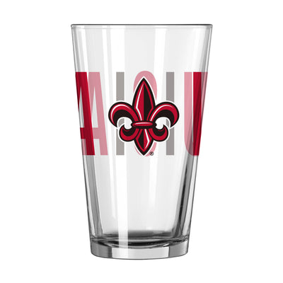 Louisiana - Lafayette 16oz Overtime Pint Glass - Logo Brands