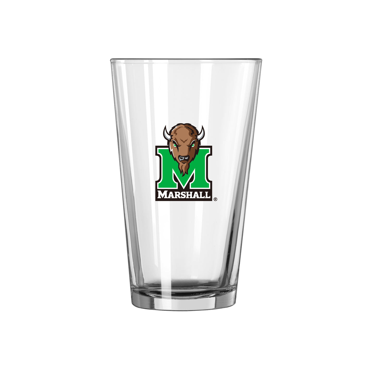 Marshall 16oz Logo Pint Glass - Logo Brands