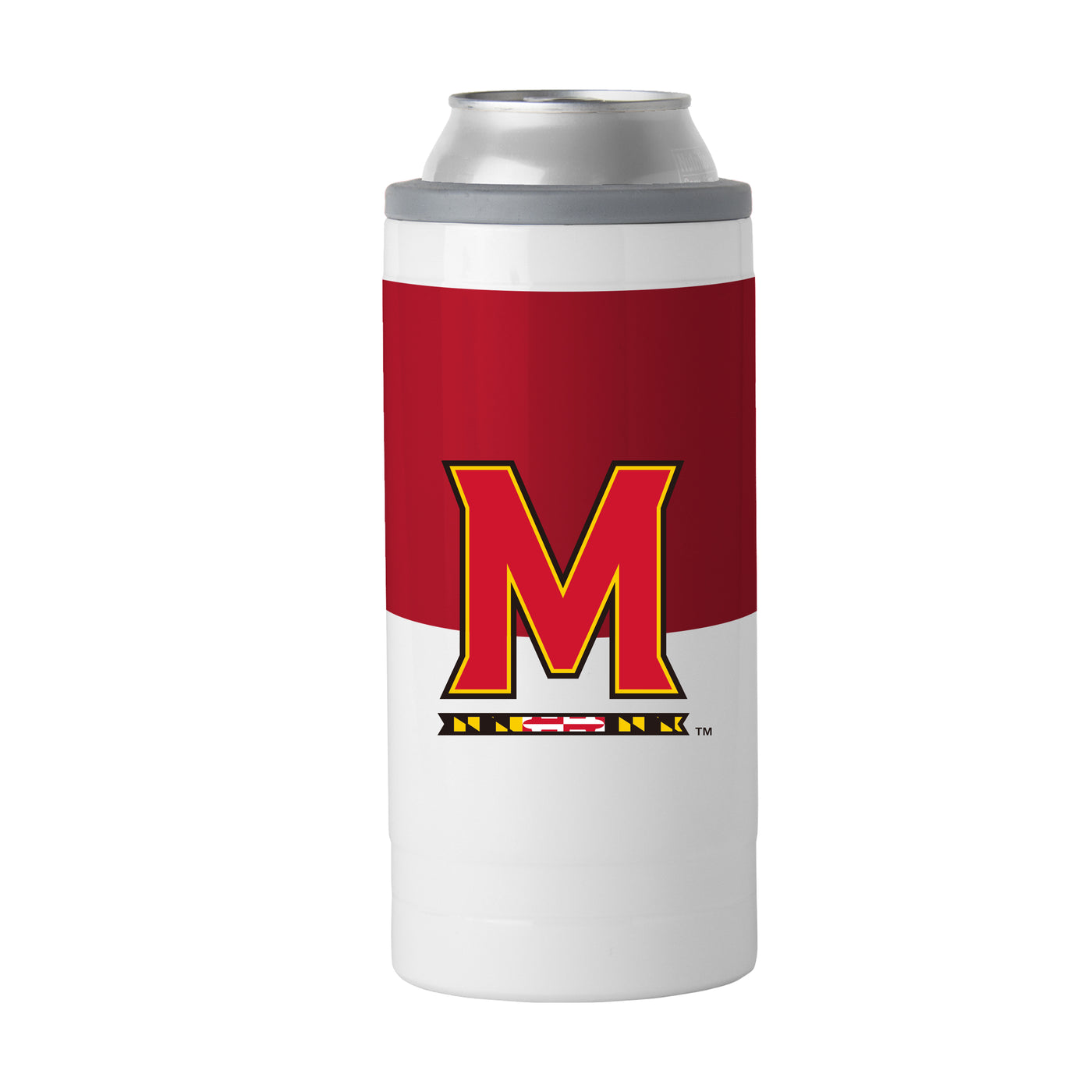 Maryland Colorblock 12oz Slim Can Coolie