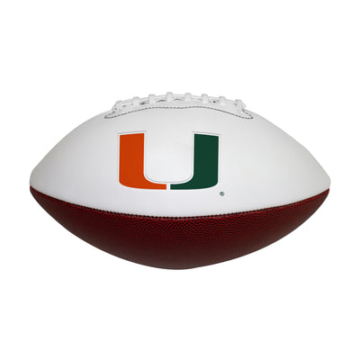 Miami Official-Size Autograph Football - Logo Brands