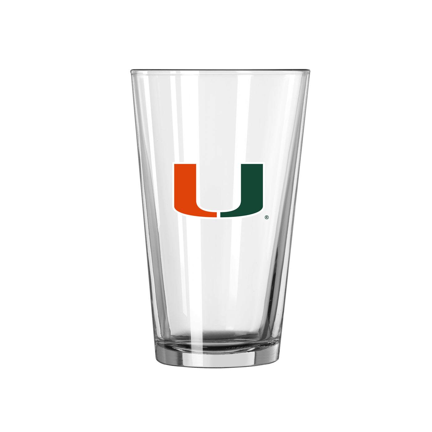 Miami 16oz Logo Pint Glass