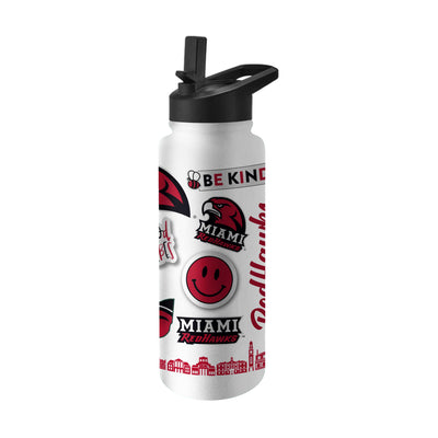 Miami Ohio 34oz Native Quencher Bottle - Logo Brands