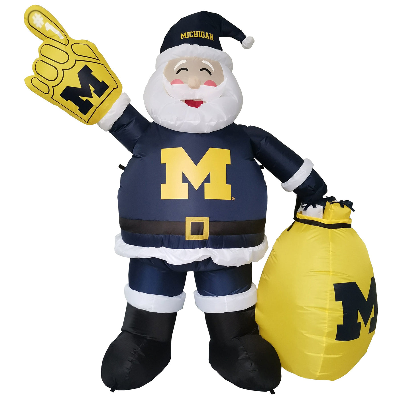 Michigan Santa Claus Yard Inflatable - Logo Brands