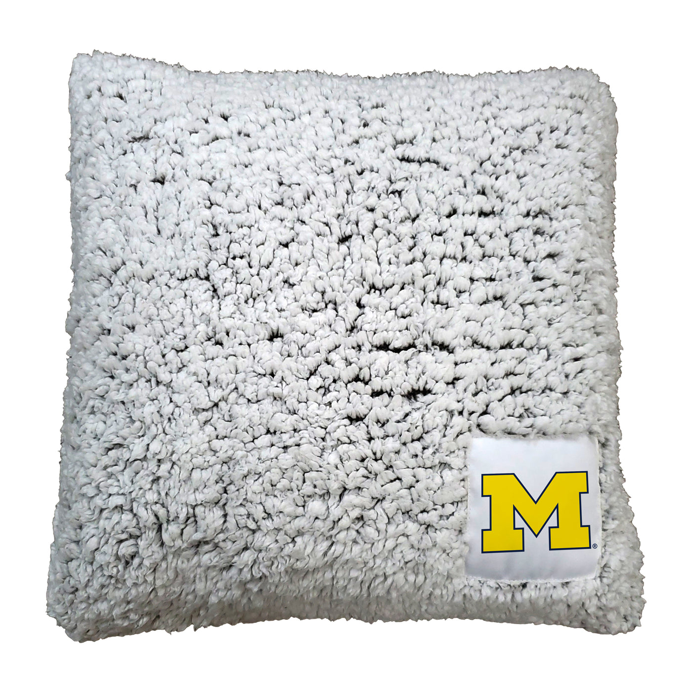 Michigan Frosty Throw Pillow