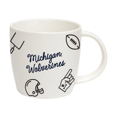 Michigan 18oz Playmaker Mug - Logo Brands