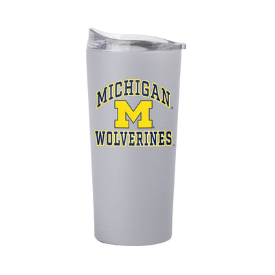 Michigan 20oz Athletic Powder Coat Tumbler - Logo Brands