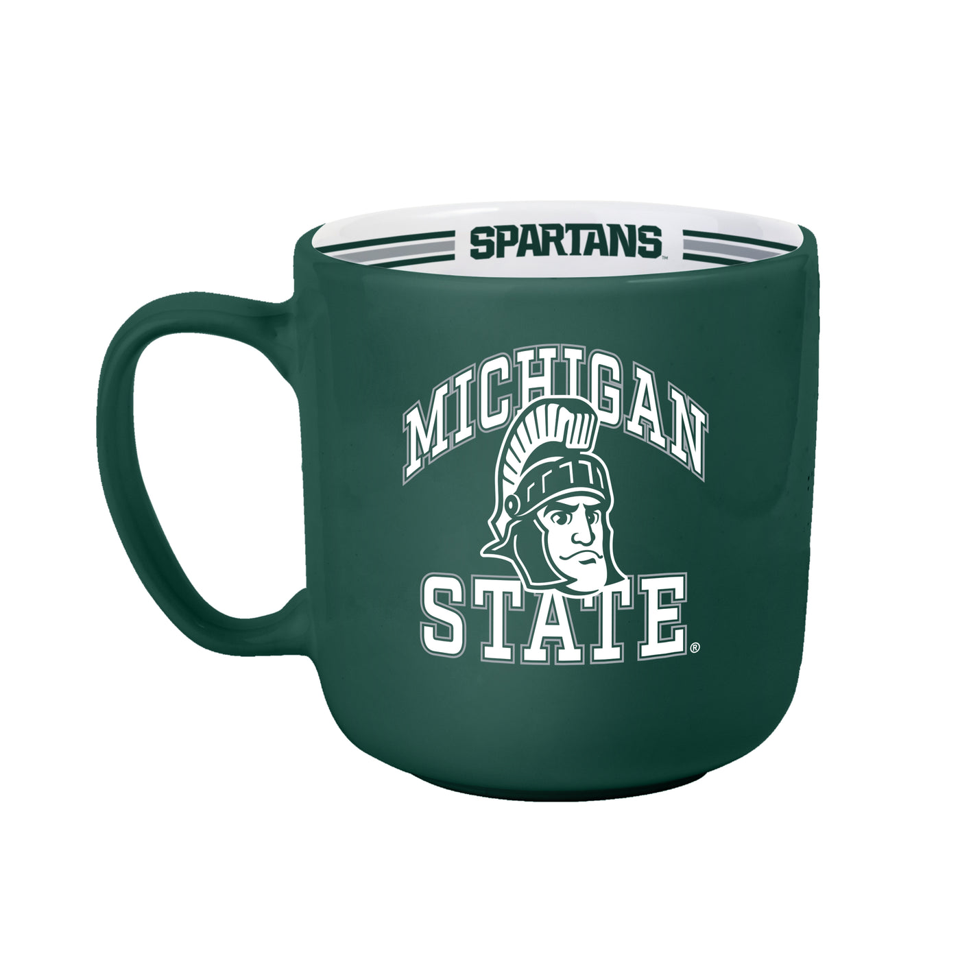Michigan State 15oz Stripe Mug