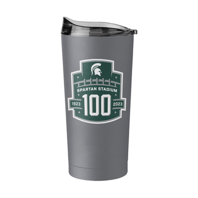 Michigan State Stadium 100th Anniversary 20oz Powder Coat Tumbler - Logo Brands