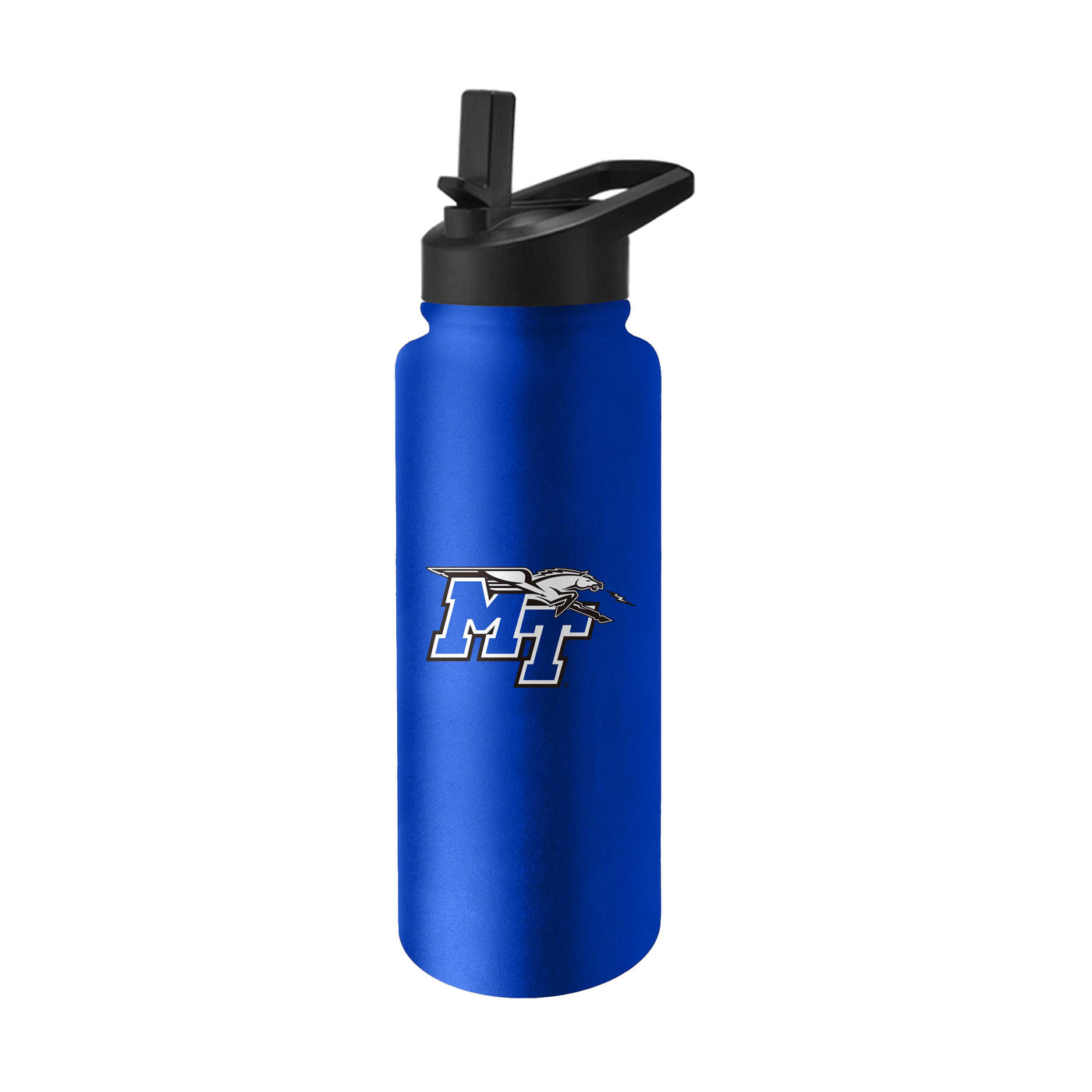 MTSU Quencher Logo Flip Top Water Bottle - Logo Brands