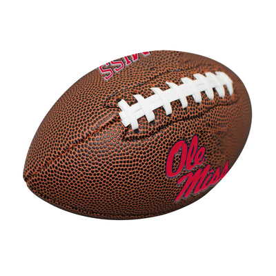 Ole Miss Mini Size Composite Football - Logo Brands