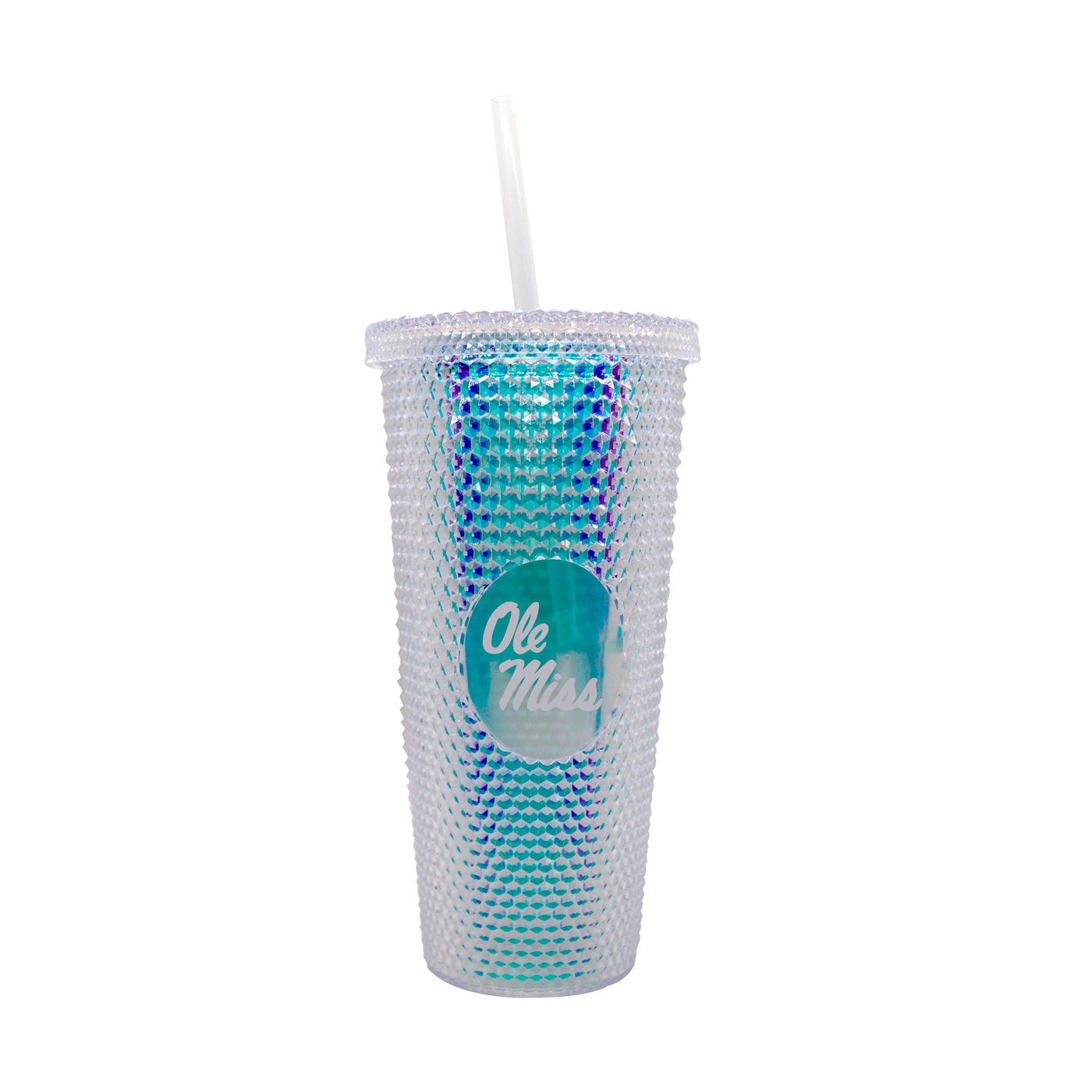 Ole Miss 24oz Iridescent Studded Tumbler - Logo Brands