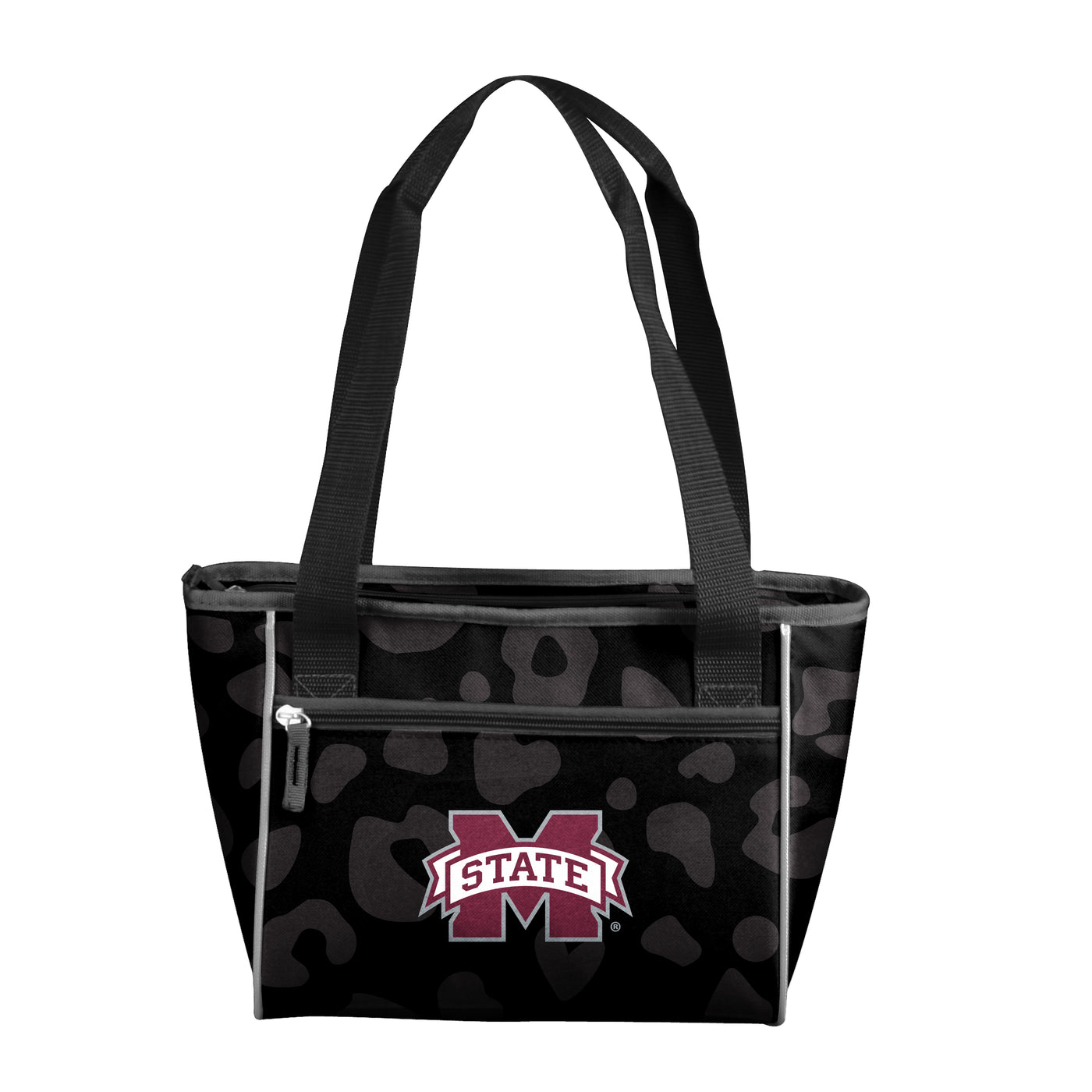Mississippi State Leopard Print 16 Can Cooler Tote