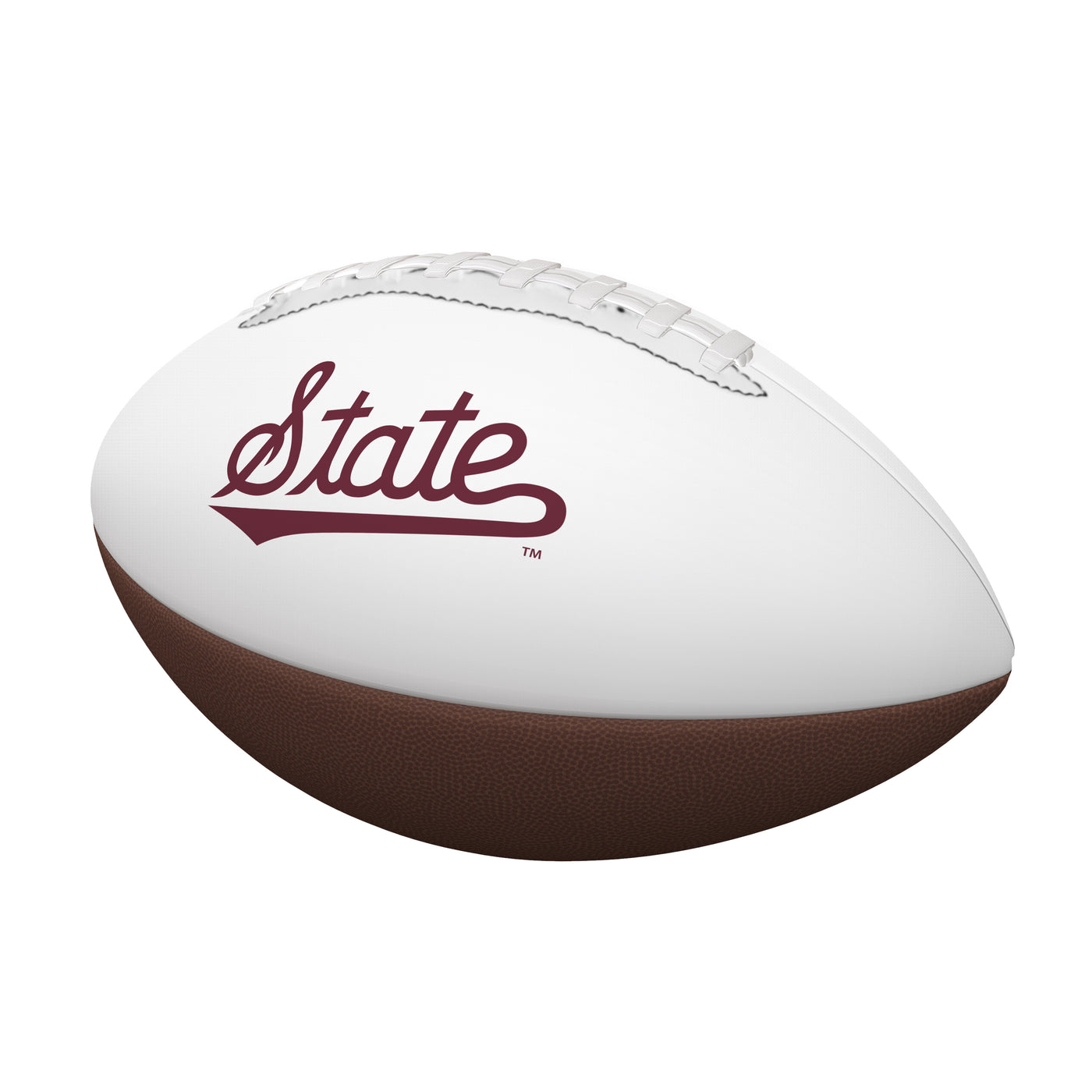 Mississippi State Script Full Size Autograph Football - Logo Brands