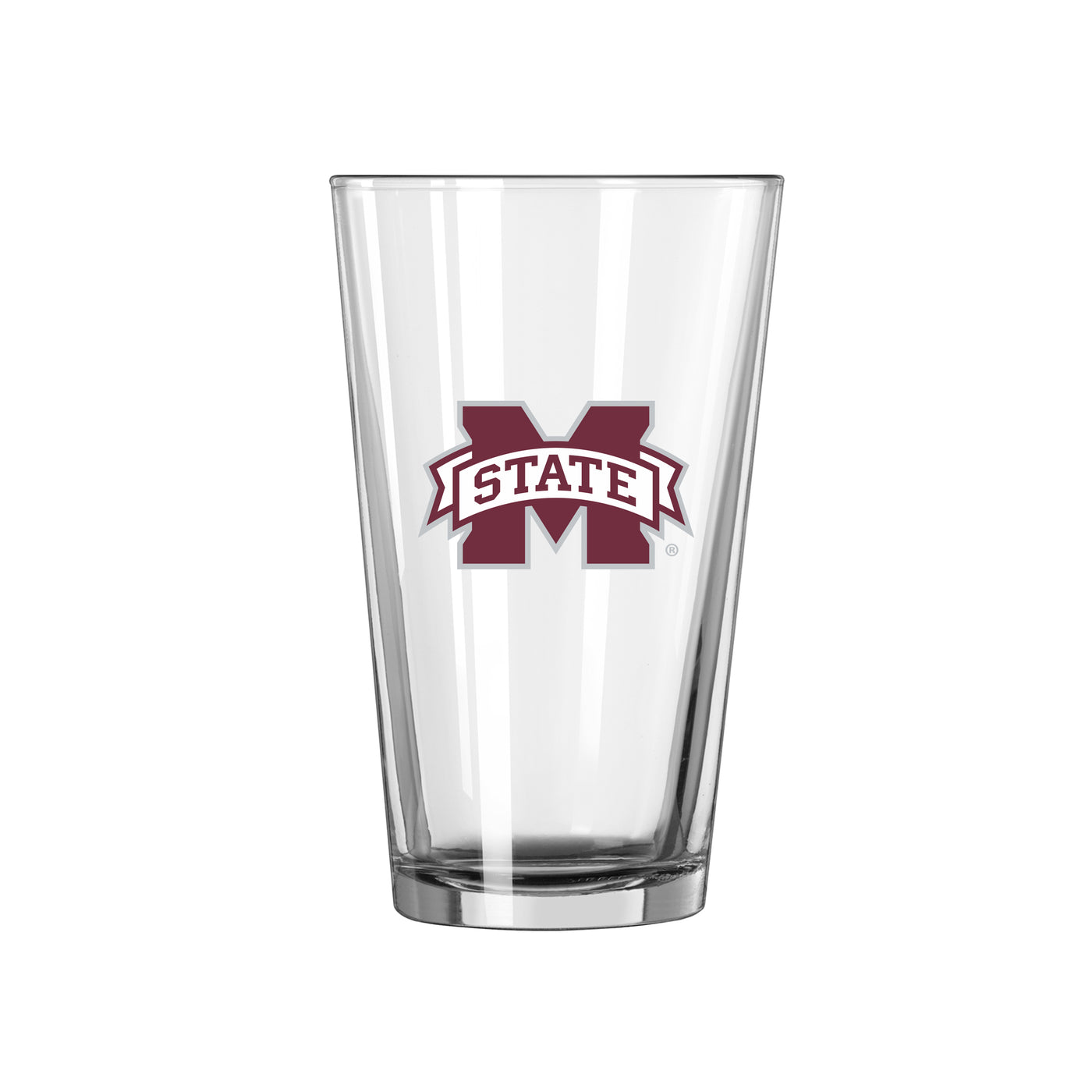 Mississippi State 16oz Logo Pint Glass