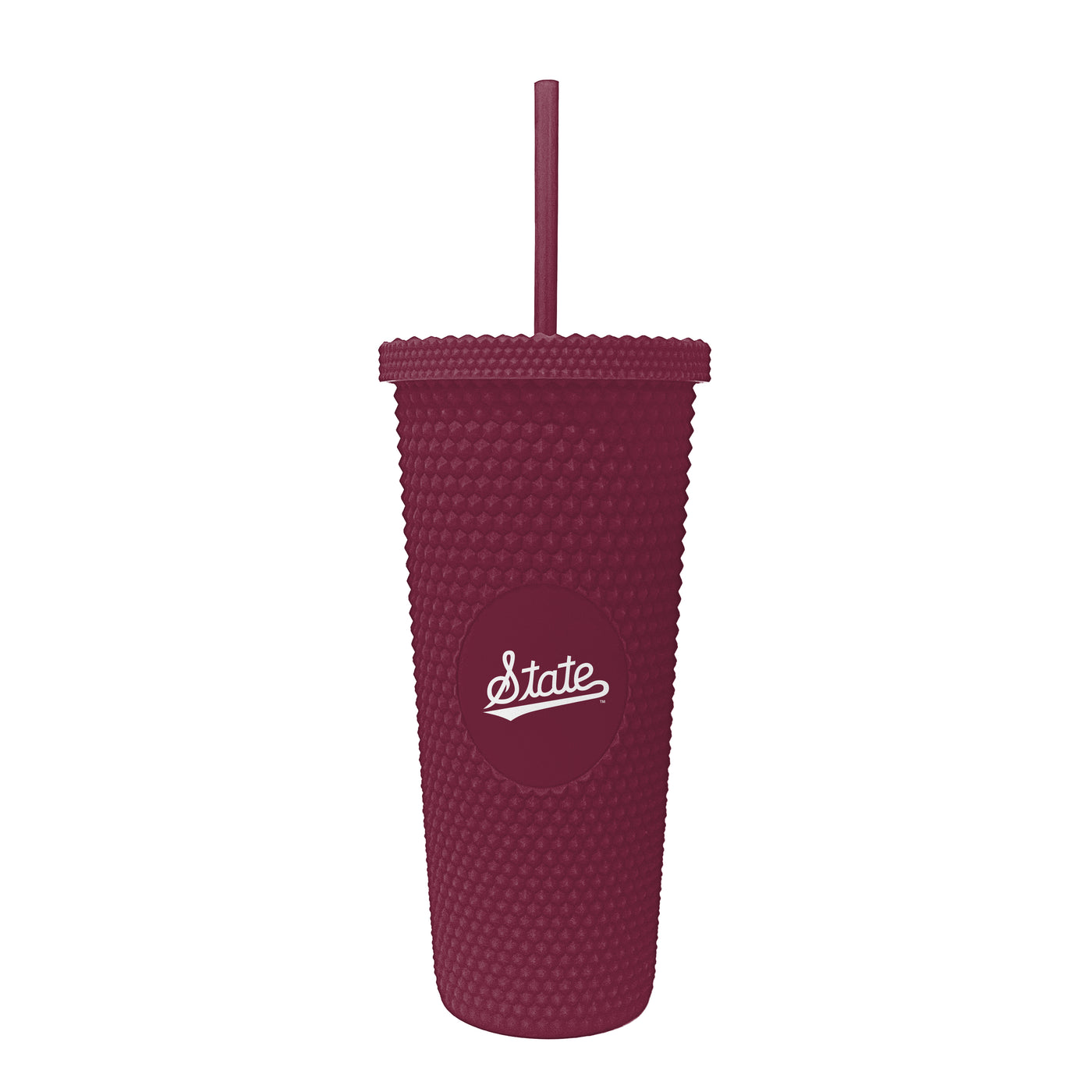 Mississippi State Script 24oz Studded Tumbler - Logo Brands