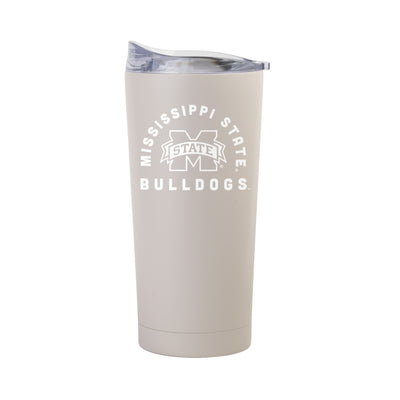 Mississippi State 20oz Archway Sand Powder Coat Tumbler - Logo Brands